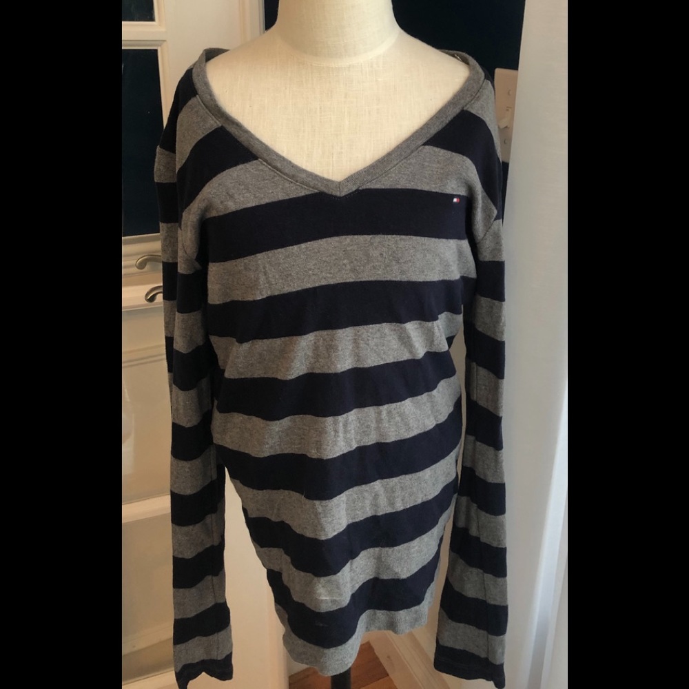 Tommy hilfigier stripe shirt s/p